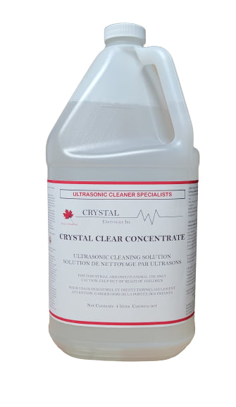 Crystal Clear Heavy duty ultrasonic cleaning solution